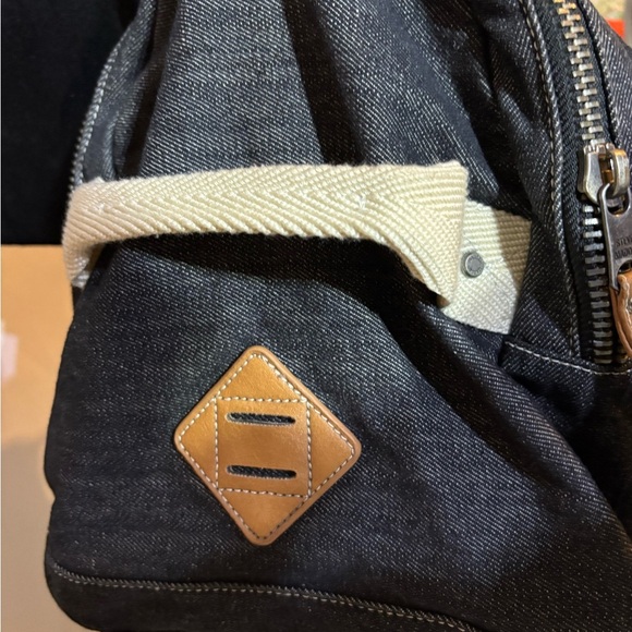 Steve Madden Weekender Duffle Travel Denim Bag UNISEX - Picture 11 of 13